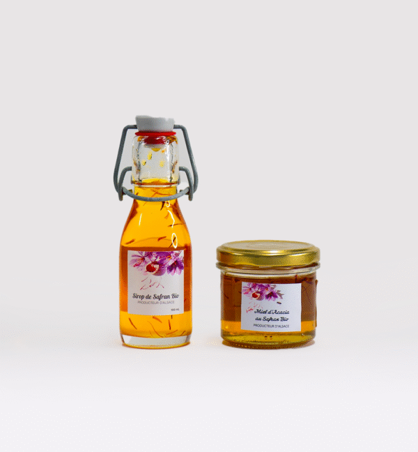 coffret cadeau réconfort au safran bio