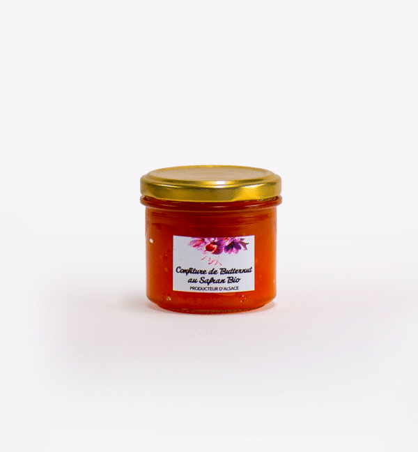 confiture de butternut au safran bio