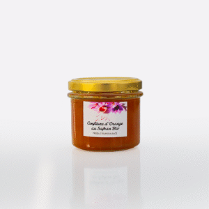 confiture d'orange au safran bio 130g