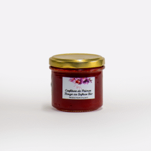 safran bio alsace confiture poivron rouge 135g