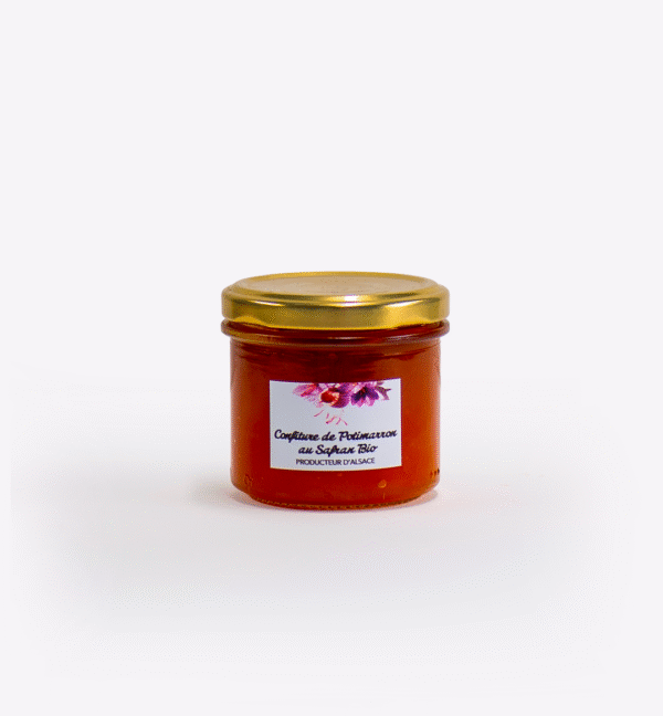 confiture de potimarron au safran bio