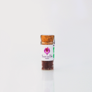 fiole de safran bio d'alsace 0,50g