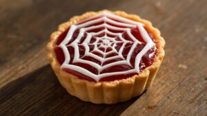 Tartelettes “Toile d’Araignée” d’Halloween